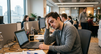 Deixando de ser um tema periférico, o bem-estar dos colaboradores agora compõe as frentes de compliance e sustentabilidade empresarial para evitar multas e processos/Imagem feita por IA