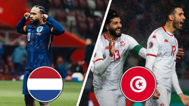 Países Baixos x Tunísia: onde assistir ao vivo, horário e prováveis escalações pela Copa do Mundo 2026