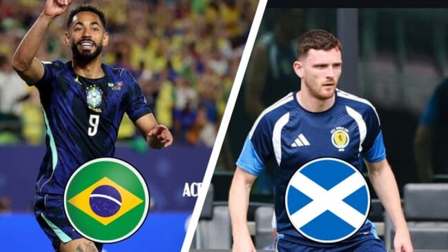 Que horas começa Brasil x Escócia? Saiba onde assistir e as prováveis escalações