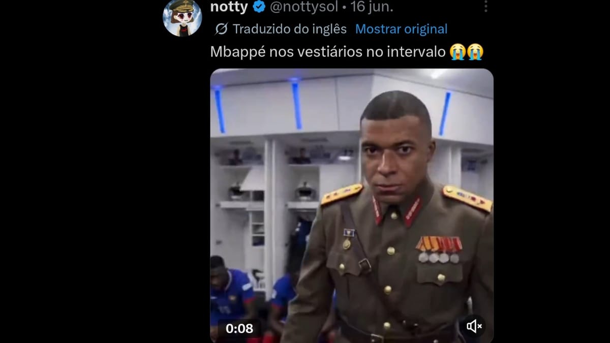 Meme Mbappé ditador