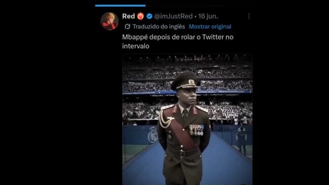 Meme Mbappé ditador