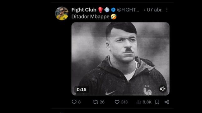 Meme Mbappé ditador