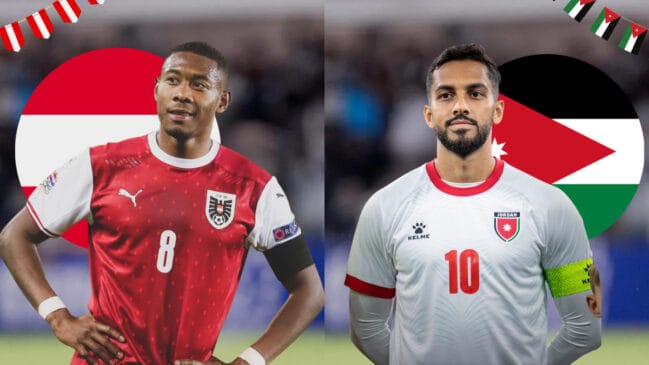 Que horas começa Áustria x Jordânia? Onde assistir e prováveis escalações da partida pela Copa do Mundo