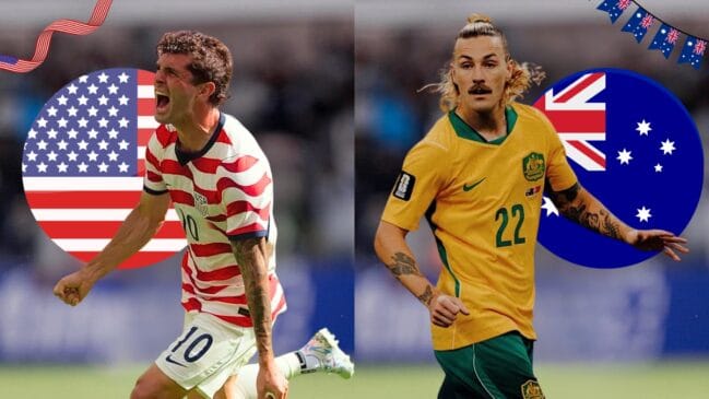 Que horas começa Estados Unidos x Austrália? Onde assistir e escalações da 2ª rodada da Copa do Mundo