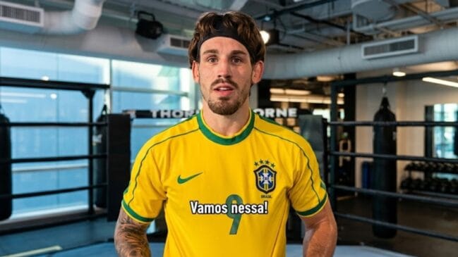 Rolê aleatório no UFC: nem brasileiro ele é, mas vai lutar pelo Brasil em Vegas