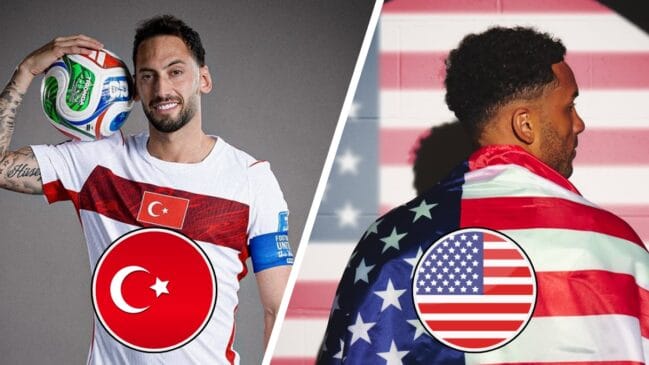 Turquia x Estados Unidos: onde assistir ao vivo, horário e prováveis escalações pela Copa do Mundo 2026