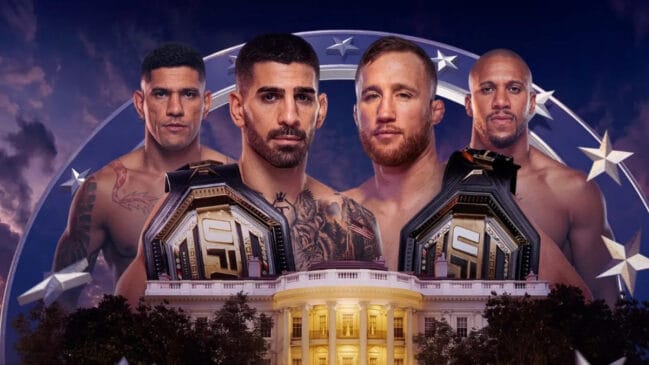 UFC Casa Branca terá transmissão exclusiva! Confira card, horários e onde assistir