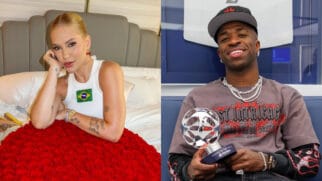 Virginia recebe buquê de rosas, Vini Jr. comenta e levanta suspeitas de volta
