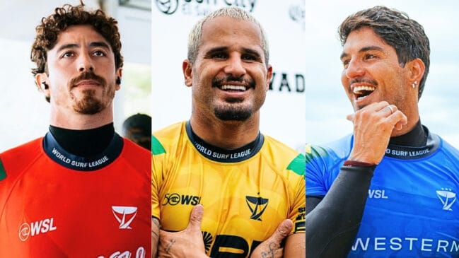 WSL divulga baterias para Saquarema com retorno importante e duelo 100% brasileiro
