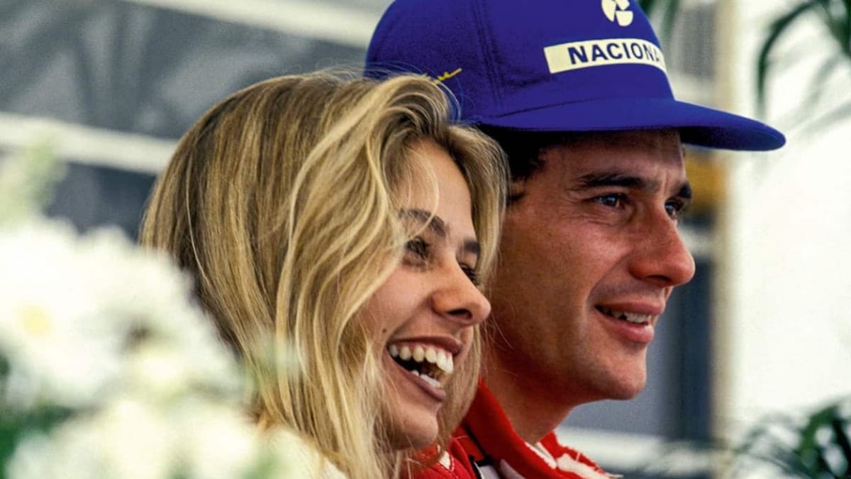 Xuxa, Galisteu e a única com quem Senna se casou; relembre os romances do piloto no dia dos namorados - Adriane Galisteu e Ayrton Senna