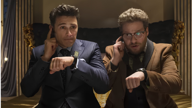 James Franco e Seth Rogen em cena de 'A Entrevista'
