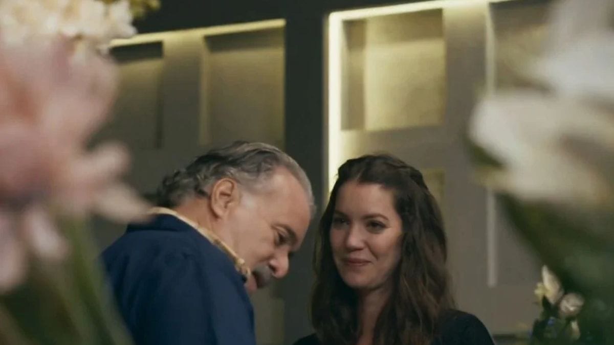 O ator Tony Ramos e a atriz Nathalia Dill atuam em novela da Globo