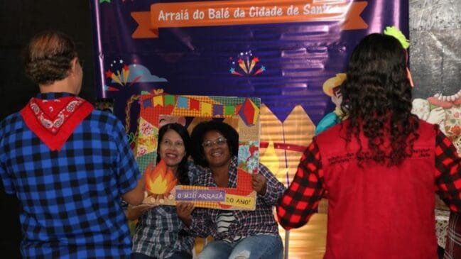 Balé da Cidade de Santos une quadrilha junina e torcida pela Seleção em festa gratuita