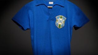 Camiseta do Pelé da Copa de 58
