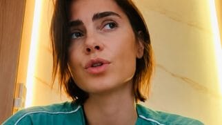 A atriz Carolina Dieckmmann internada há quatro dias