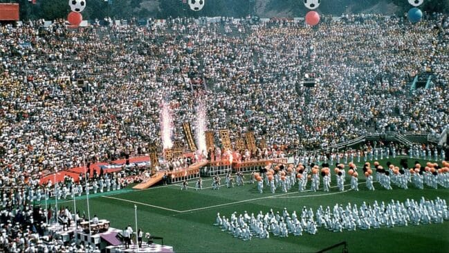 Estádio lotado para a final da Copa do Mundo de 1994