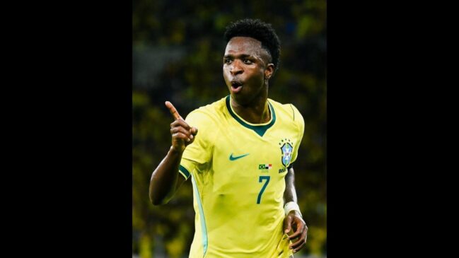 Vini Jr. é o camisa 7 da Seleção na Copa do Mundo de 2026