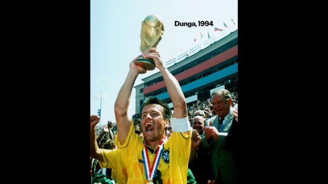 Dunga foi o capitão do Brasil em 1994