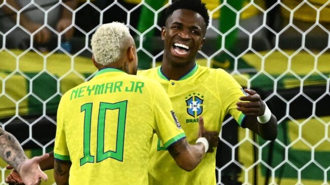 Neymar e Vini Jr. são as esperanças do Brasil para a Copa de 2026