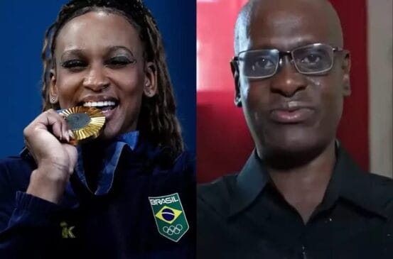 Pai de Rebeca Andrade morre aos 56 anos; relembre a emocionante relação da ginasta com Ricardo