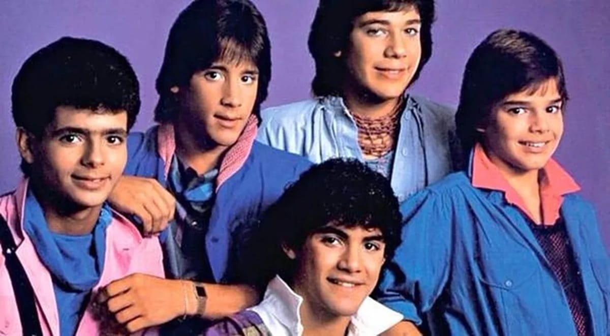 Grupo Menudo nos anos 80