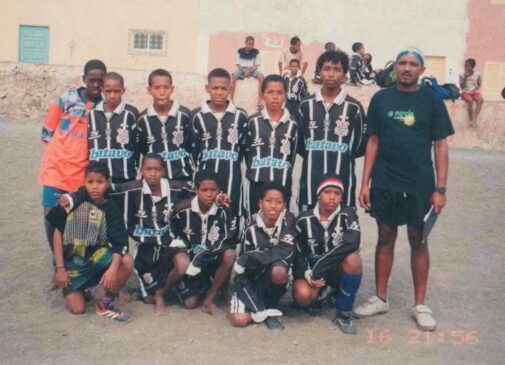 O goleiro José Vozinha em ação durante a emocionante partida de estreia de Cabo Verde contra a poderosa seleção da Espanha no Mundial /Reprodução
