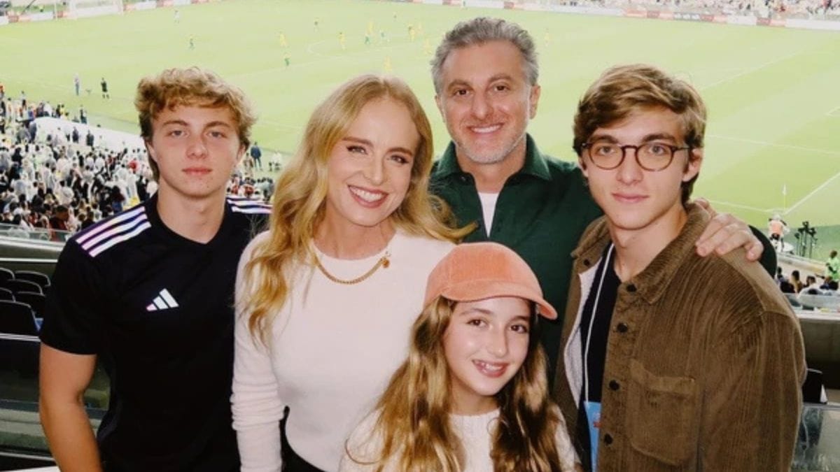 Filhos de Angélica e Luciano Huck
