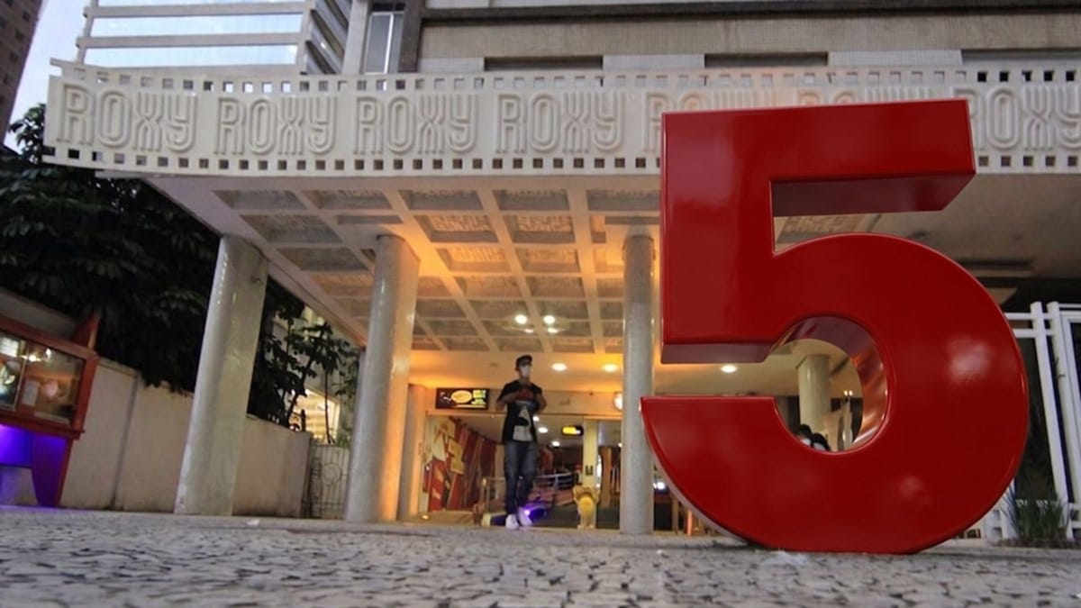 Cine Roxy do Gonzaga, em Santos