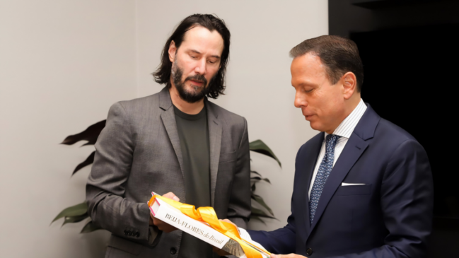 Keanu Reeves e João Dória