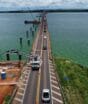 Maior ponte do estado vai ligar duas cidades em quase 3 km e já está 75% pronta