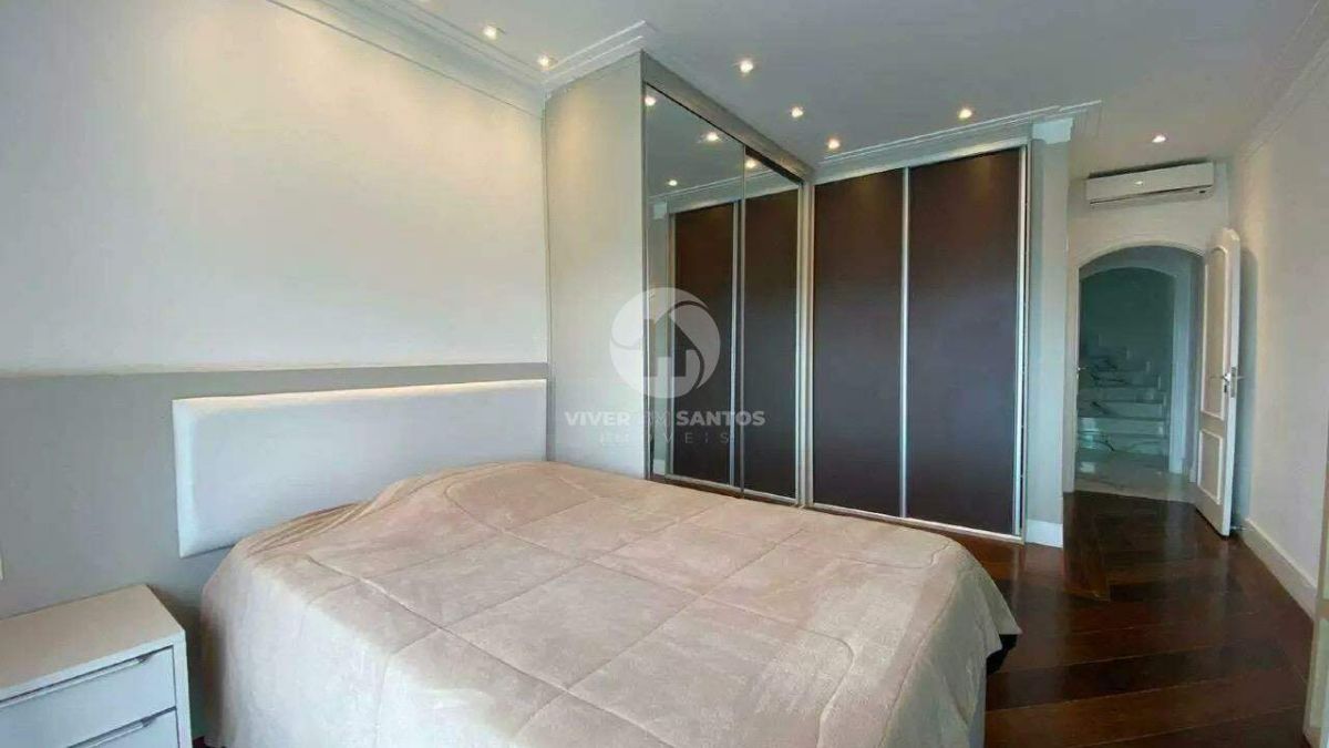 Área da propriedade em Santos