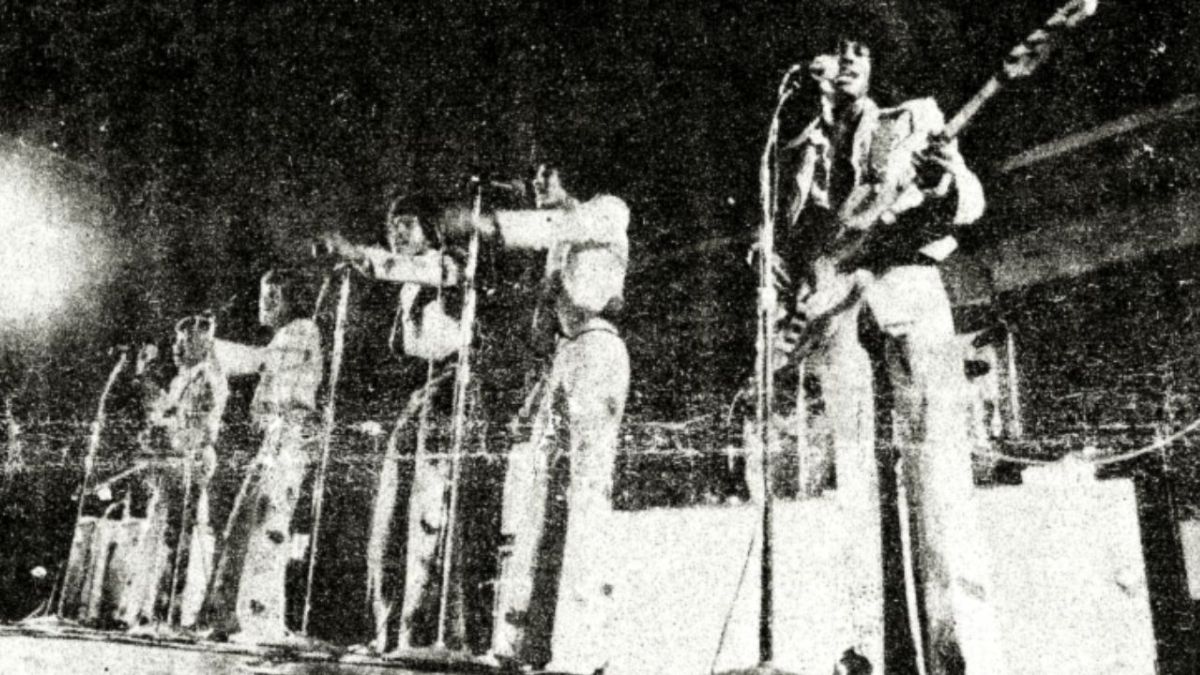 Registro raro da turnê nacional do grupo Jackson 5