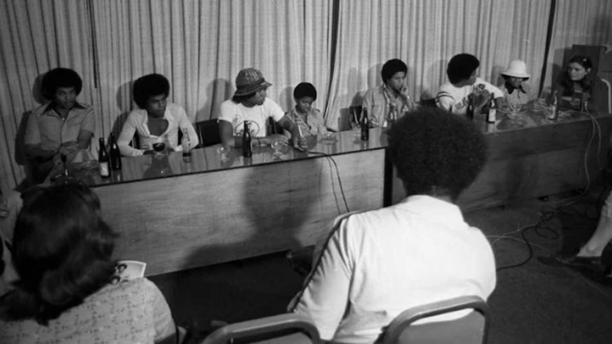 Registro raro da turnê nacional do grupo Jackson 5