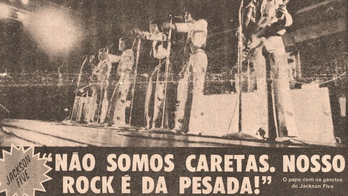 Registro raro da turnê nacional do grupo Jackson 5