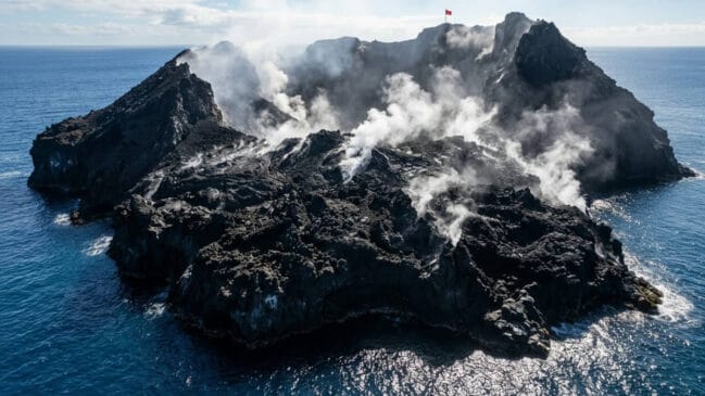 Enquanto a NASA vigia a erupção, especialistas discutem o ganho de território marítimo para Papua-Nova Guiné