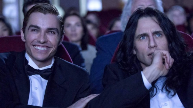 James Franco e seu irmão Dave Franco em 'O Artista do Desastre'