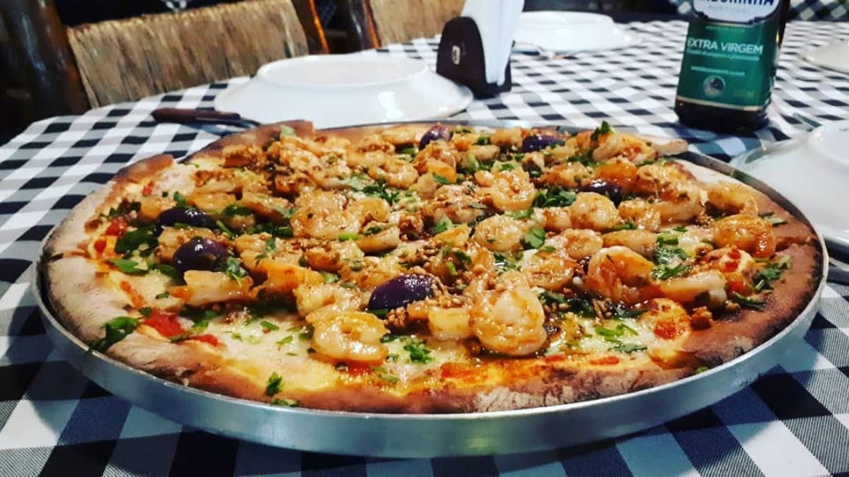 Parte do cardápio do restaurante As Véias, do complexo O Velhão
