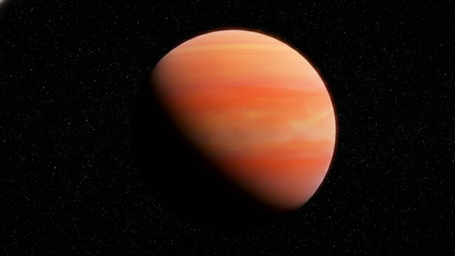 No vácuo do espaço profundo, a ausência de atmosfera terrestre ou de dispersão de luz faz com que o cenário ao redor de qualquer corpo celeste seja de uma escuridão absoluta e nítida