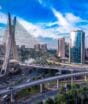 Ponte de estrutura única no mundo também é cenário para a 2ª maior emissora de TV do planeta