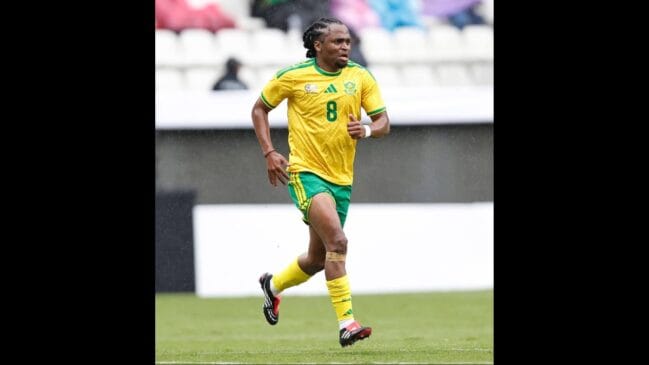 Tshabalala e mais uma partida amistosa
