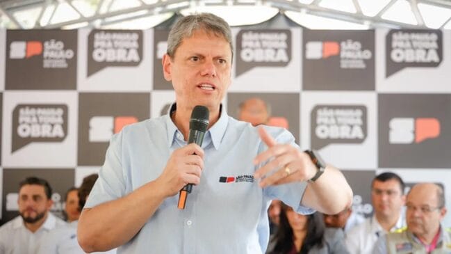 Governador de São Paulo, Tarcísio de Freitas