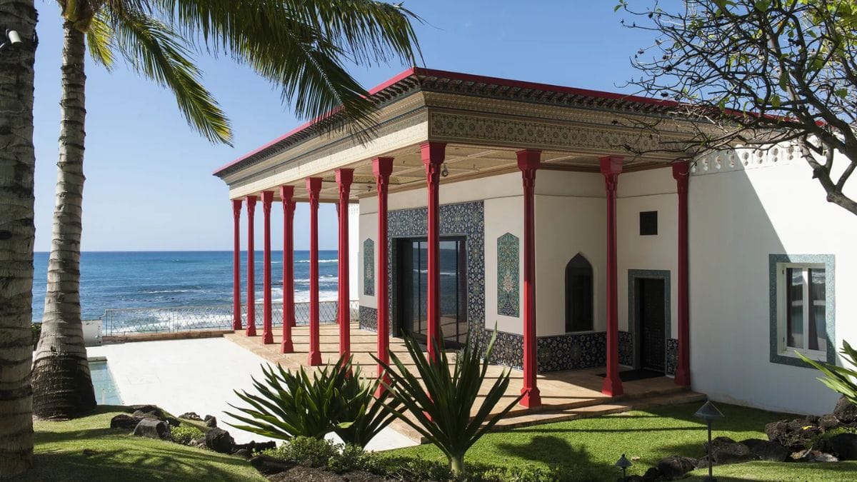 Detalhes do museu Shangri La, antiga mansão da herdeira Doris Duke