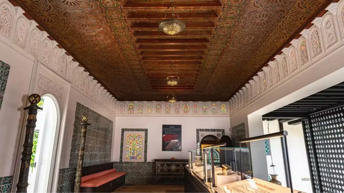 Detalhes do museu Shangri La, antiga mansão da herdeira Doris Duke