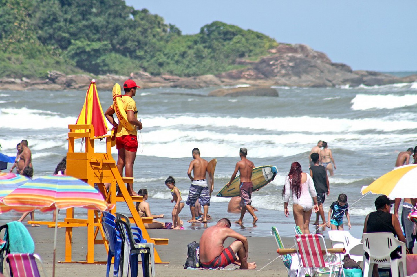 Segundo o Corpo de Bombeiros, já foram registradas 3.926 ocorrências de afogamento no litoral paulista em 2023