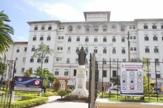 Prédio da Santa Casa de Santos