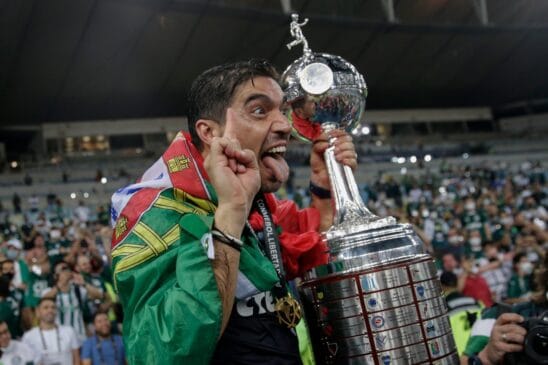 Abel Ferreira é muito vitorioso pelo Palmeiras