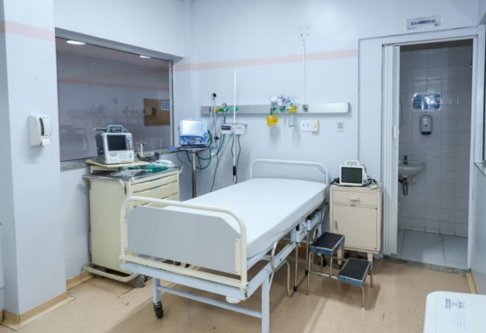 Leito hospitalar em Sorocaba, no interior de São Paulo