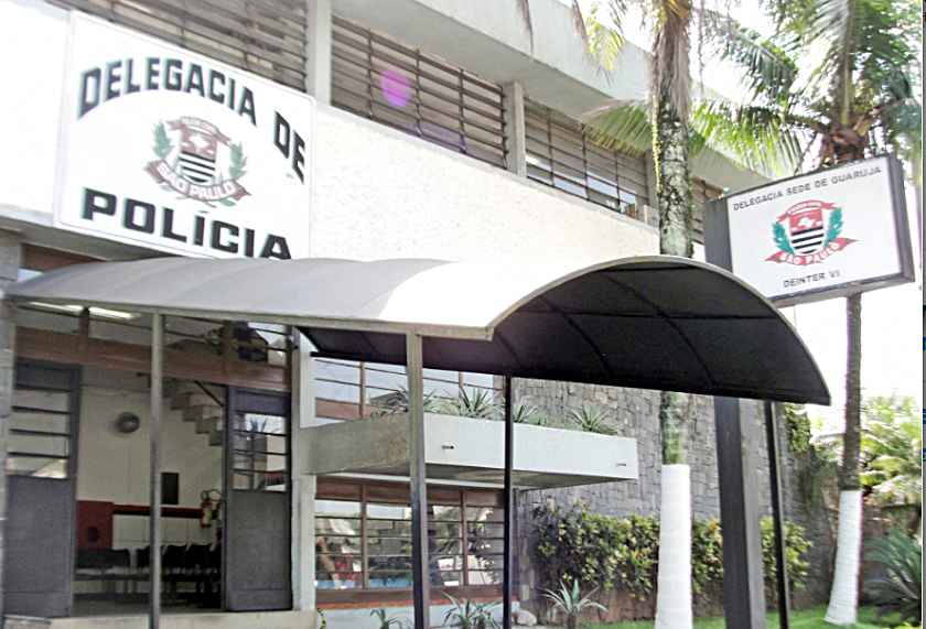 O caso foi registrado na Delegacia Sede de Guarujá