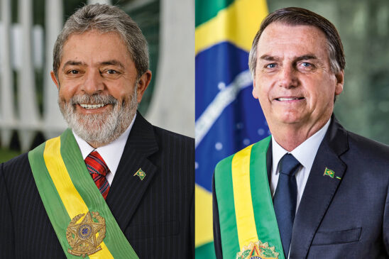 Lula e Bolsonaro lideram a corrida eleitoral para Presidência