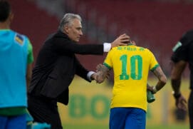 Neymar vira dúvida e preocupa Tite